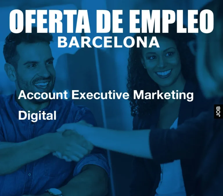 Account Executive Marketing Digital