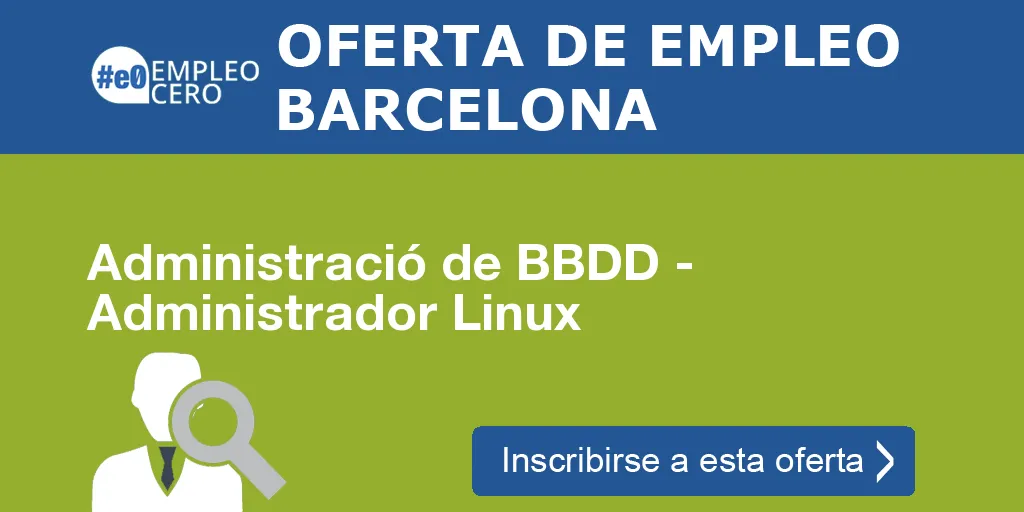 Administració de BBDD - Administrador Linux
