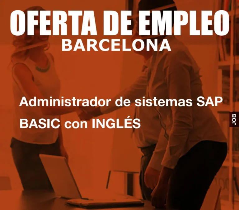 Administrador de sistemas SAP BASIC con INGLÉS
