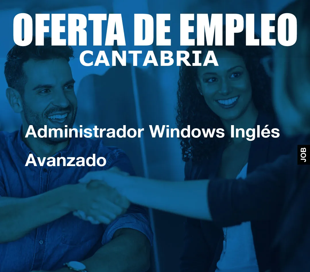 Administrador Windows Inglés Avanzado