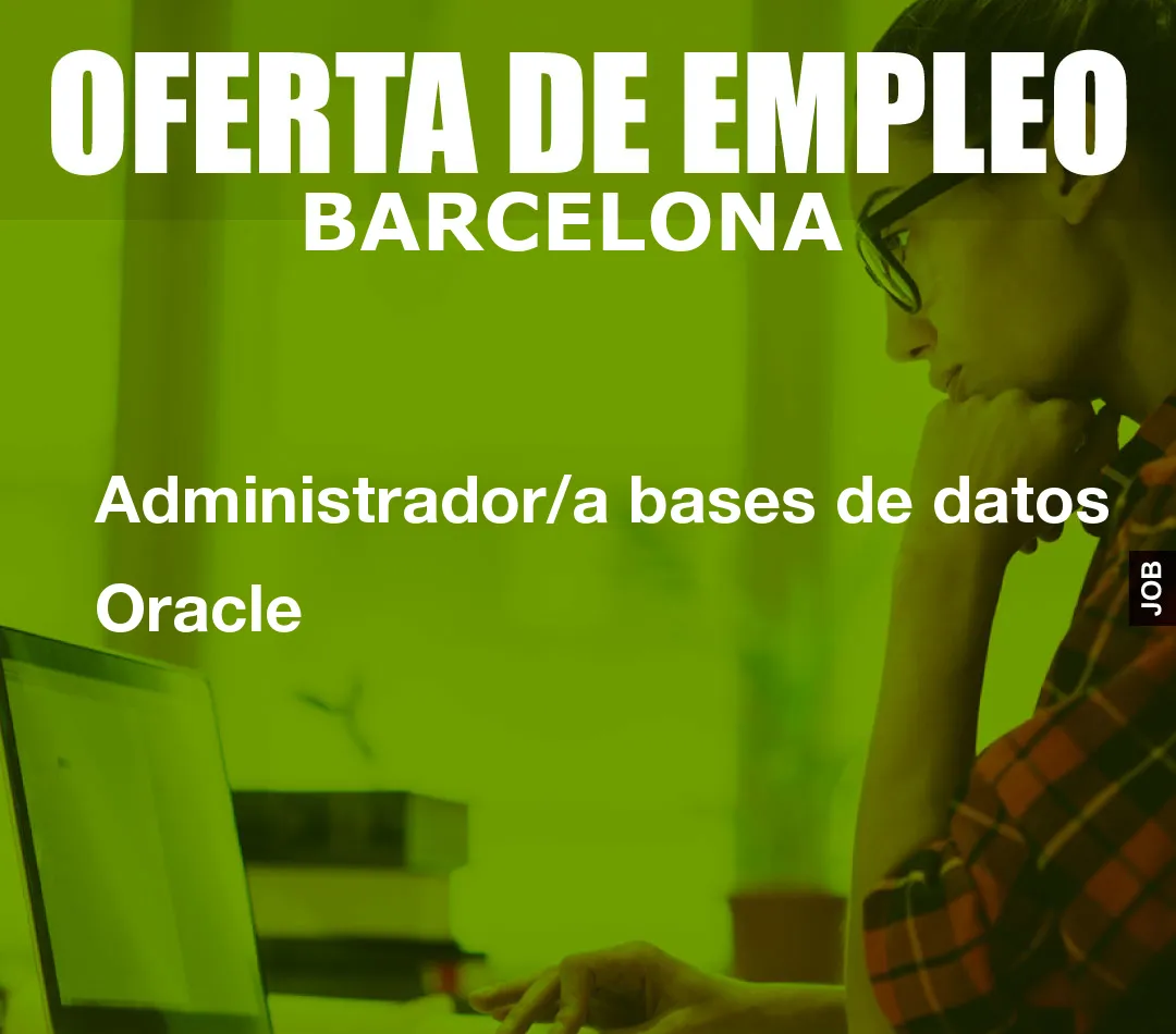 Administrador/a bases de datos Oracle