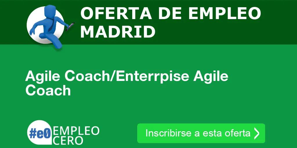 Agile Coach/Enterrpise Agile Coach