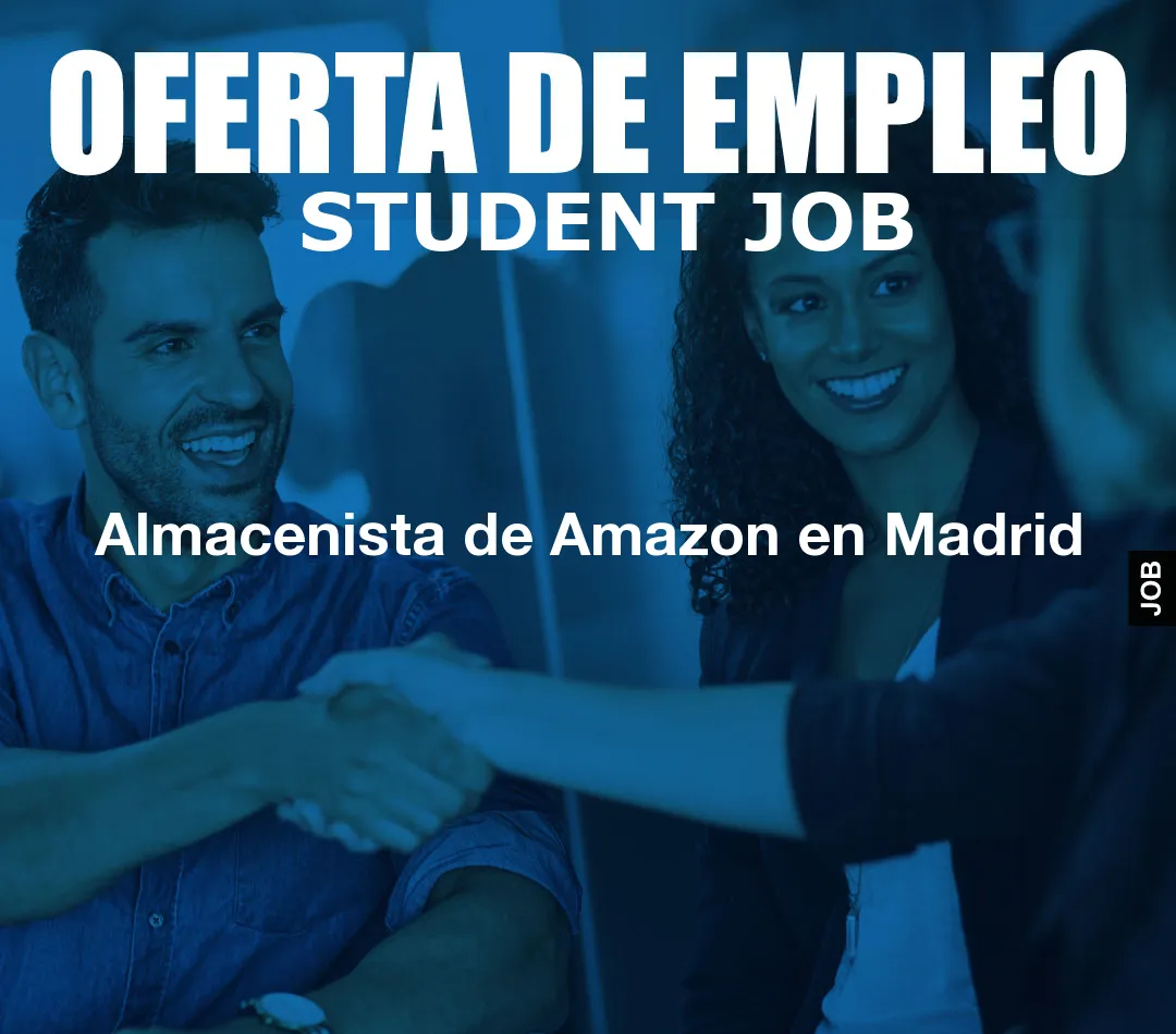 Almacenista de Amazon en Madrid