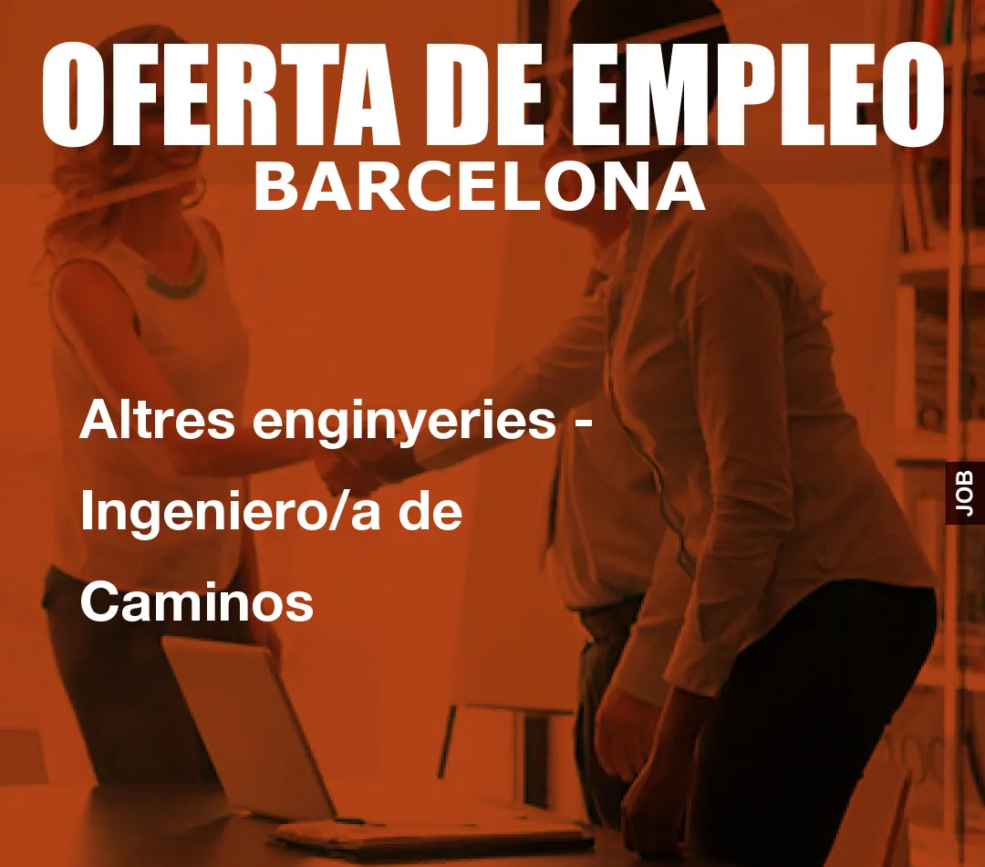 Altres enginyeries – Ingeniero/a de Caminos