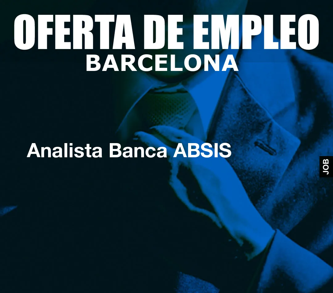 Analista Banca ABSIS