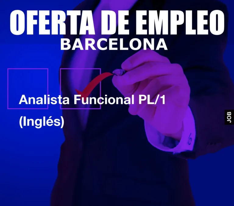 Analista Funcional PL/1 (Inglés)