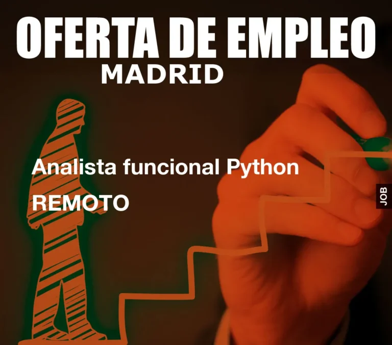 Analista funcional Python REMOTO