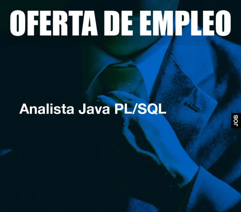 Analista Java PL/SQL