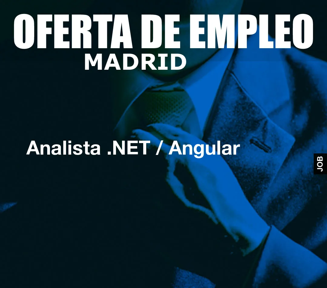 Analista .NET / Angular
