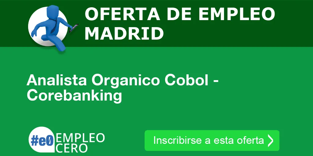 Analista Organico Cobol - Corebanking