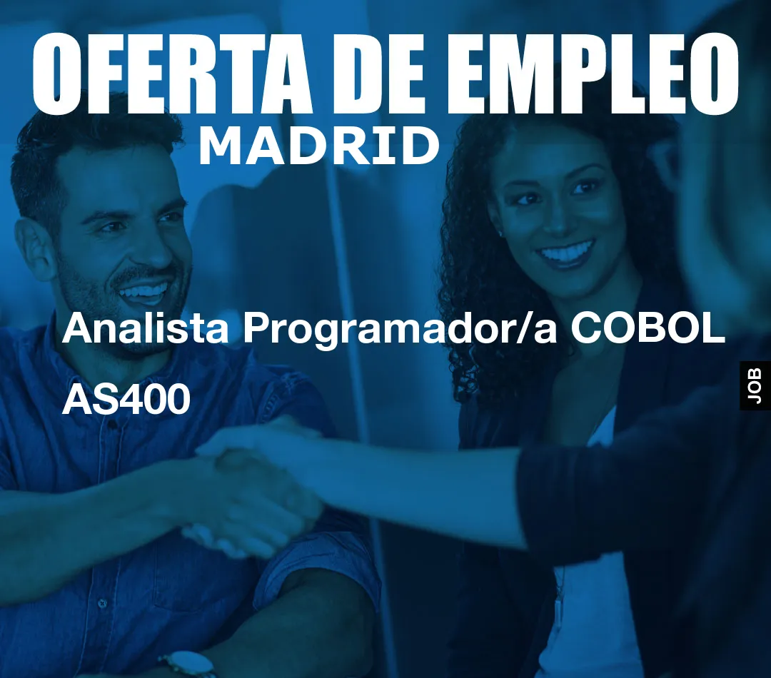 Analista Programador/a COBOL AS400
