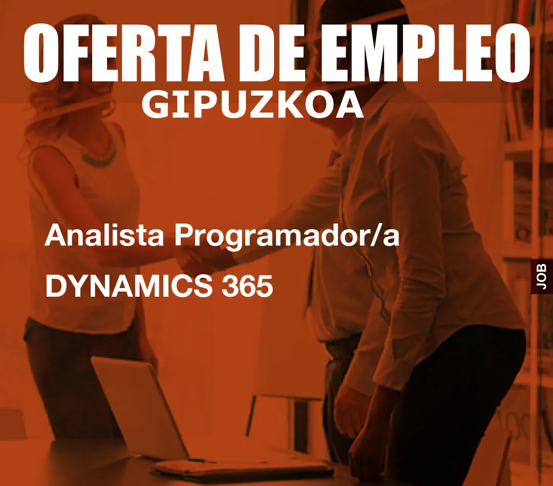 Analista Programador/a DYNAMICS 365