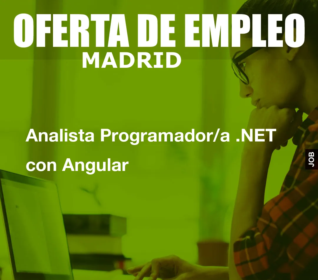 Analista Programador/a .NET con Angular