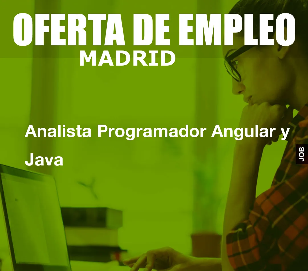 Analista Programador Angular y Java