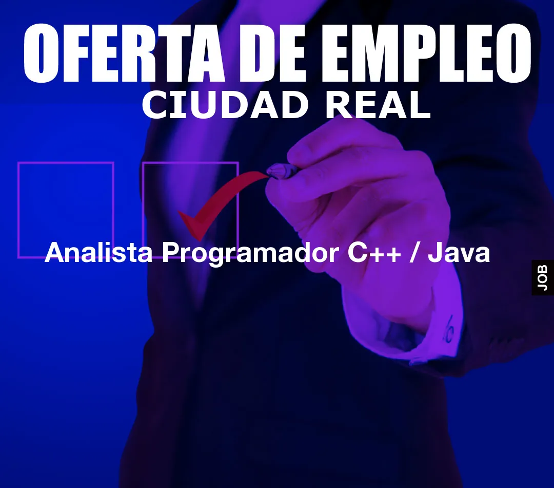 Analista Programador C++ / Java