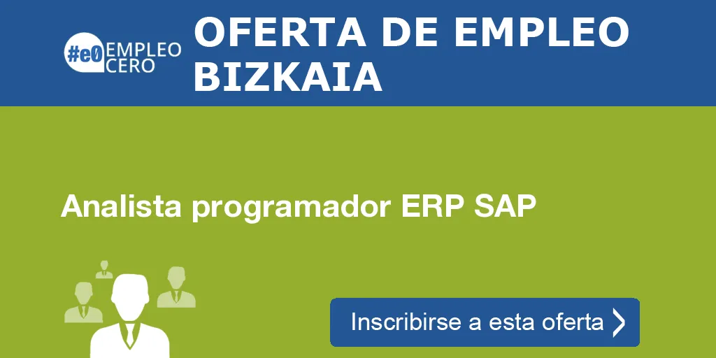 Analista programador ERP SAP