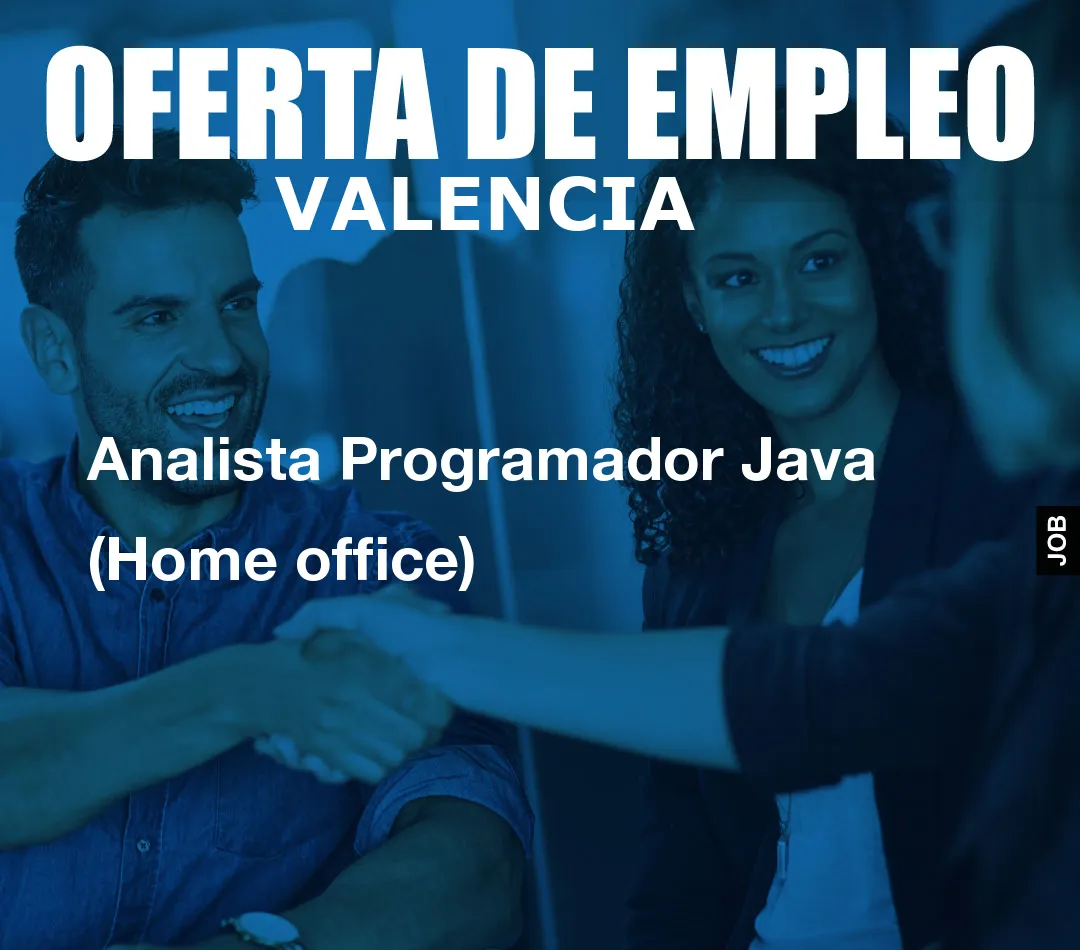 Analista Programador Java  (Home office)