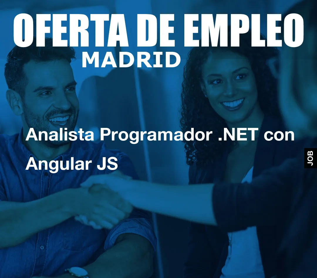 Analista Programador .NET con Angular JS
