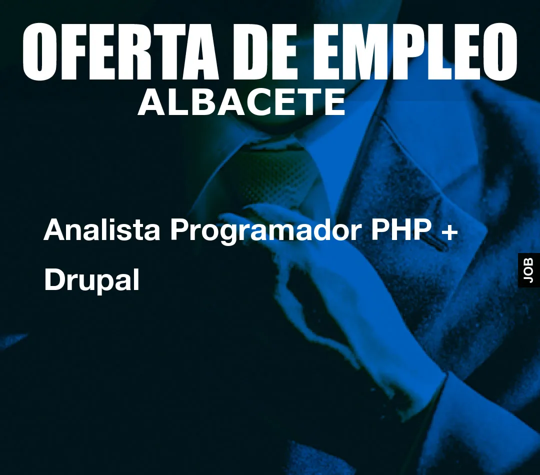 Analista Programador PHP + Drupal