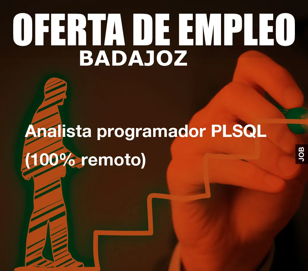 Analista programador PLSQL (100% remoto)