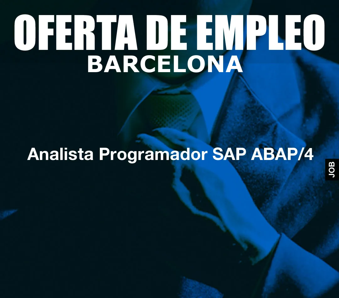 Analista Programador SAP ABAP/4