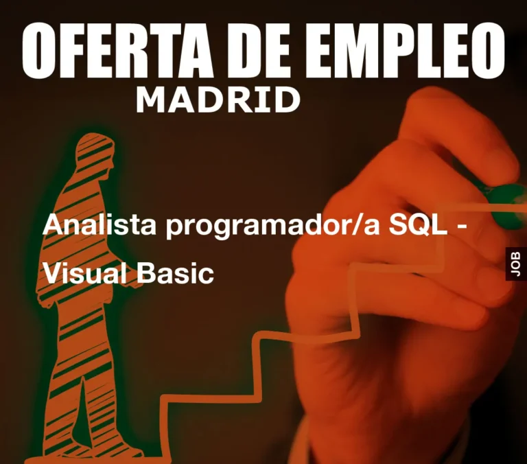 Analista programador/a SQL – Visual Basic