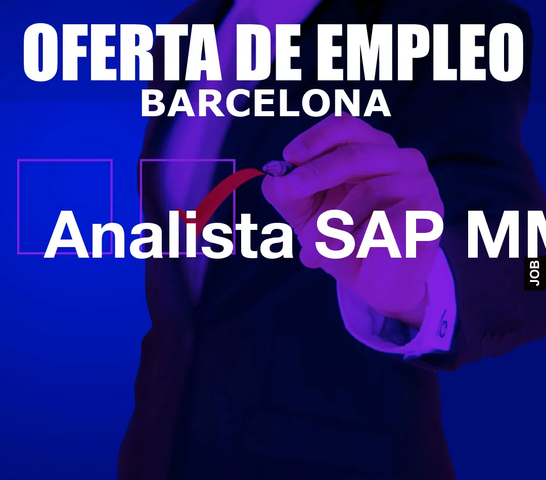 Analista SAP MM