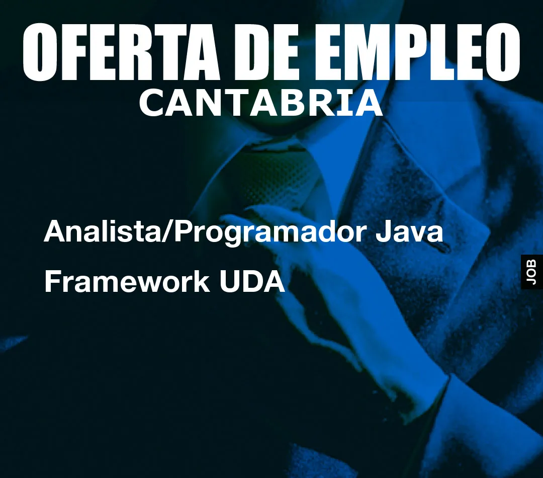 Analista/Programador Java Framework UDA
