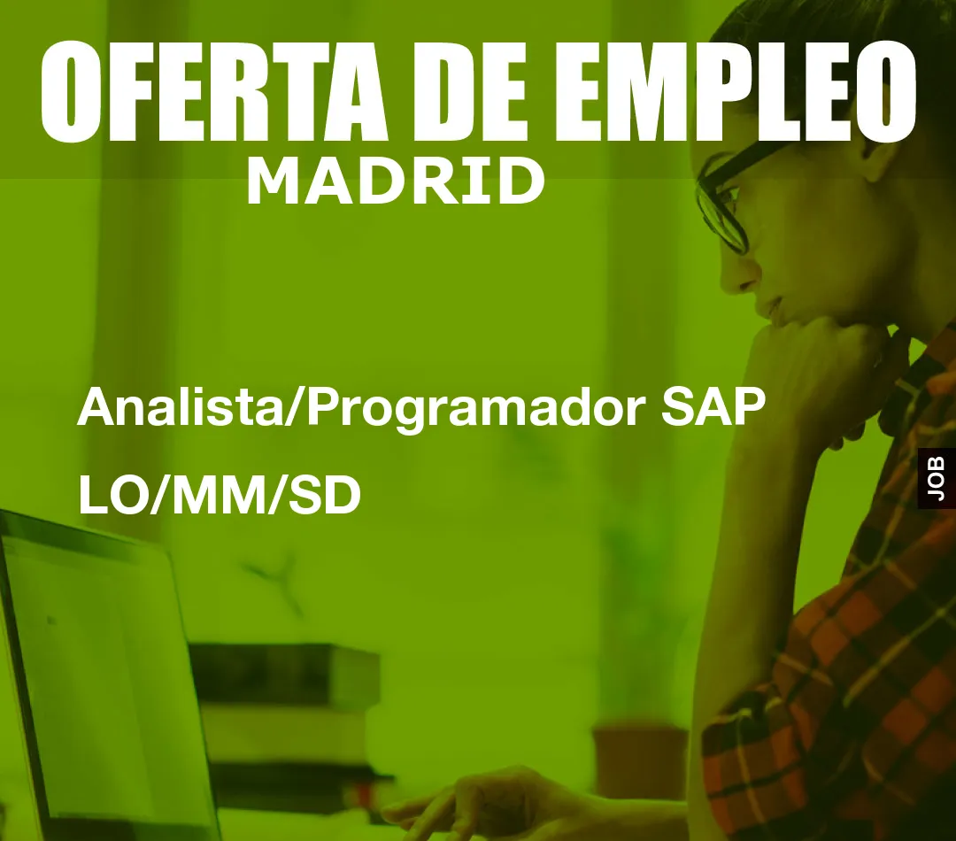 Analista/Programador SAP LO/MM/SD
