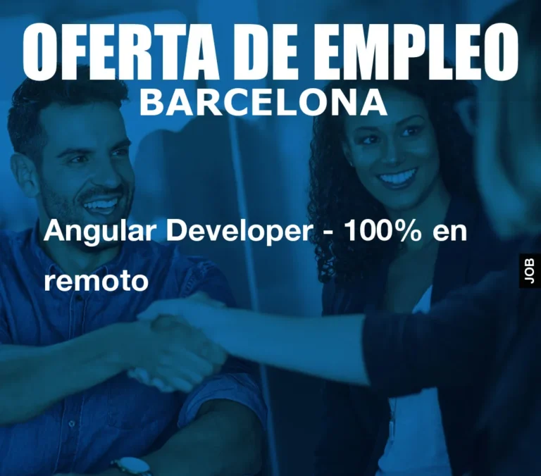 Angular Developer – 100% en remoto