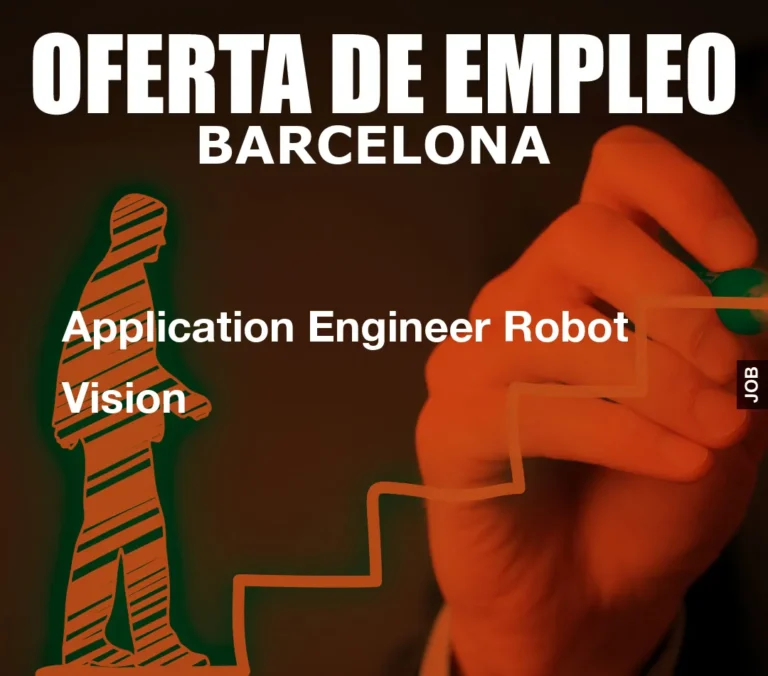 Application Engineer Robot Vision