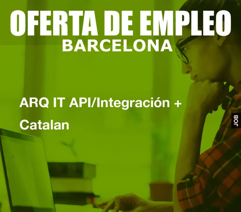 ARQ IT API/Integración + Catalan