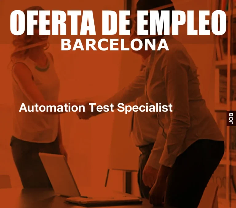 Automation Test Specialist