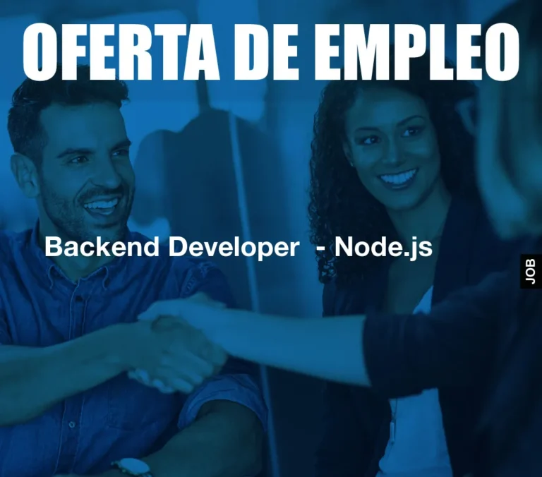 Backend Developer  – Node.js