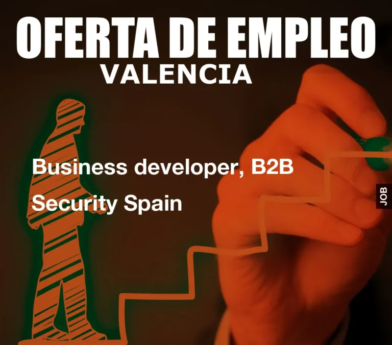 Business developer, B2B Security Spain