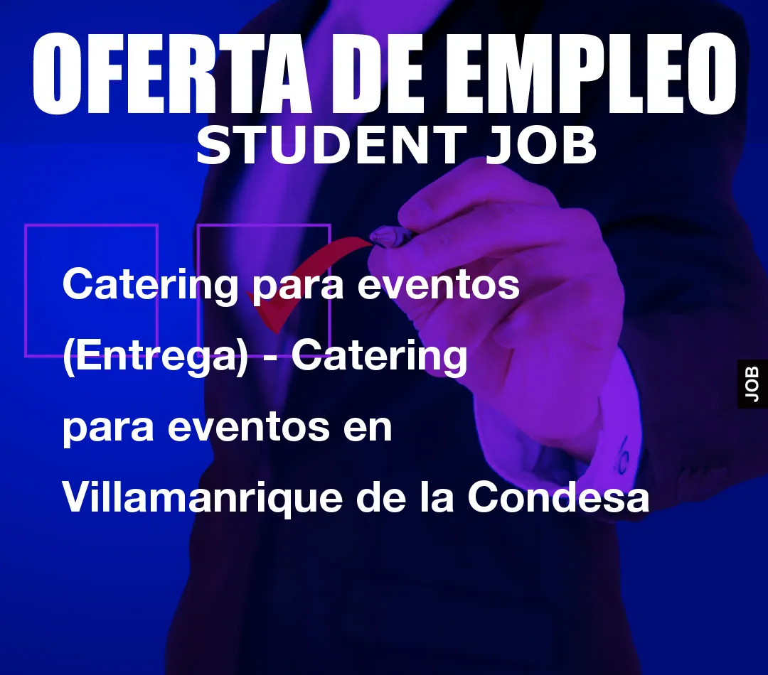 Catering para eventos (Entrega) - Catering para eventos en Villamanrique de la Condesa