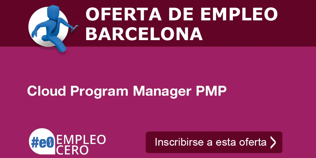 Cloud Program Manager PMP