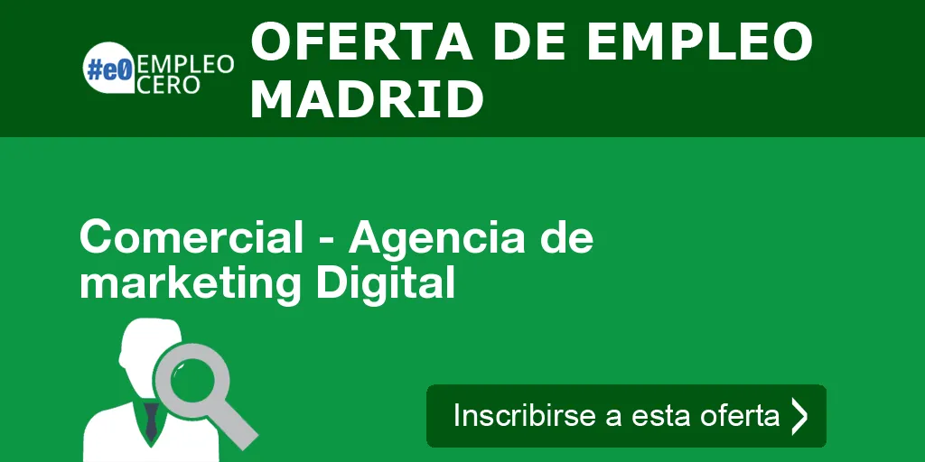Comercial - Agencia de marketing Digital