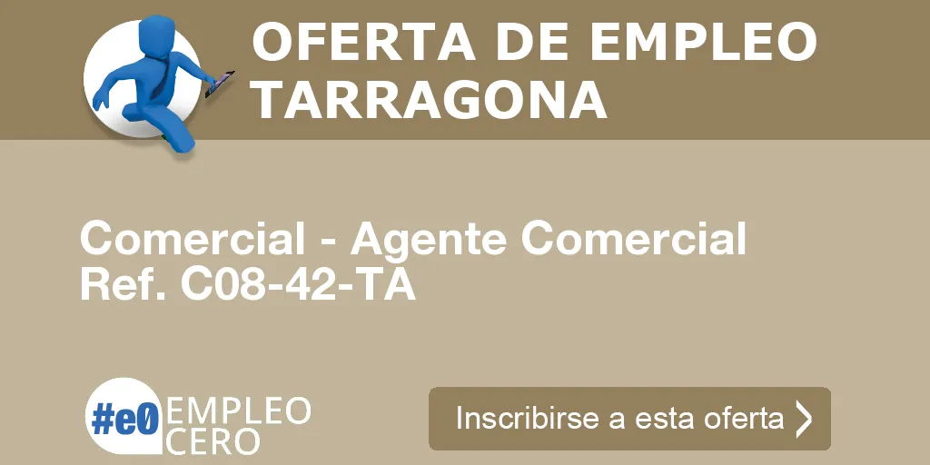 Comercial - Agente Comercial Ref. C08-42-TA