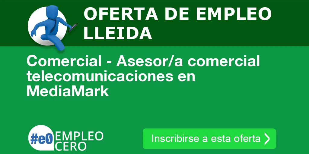 Comercial - Asesor/a comercial telecomunicaciones en MediaMark