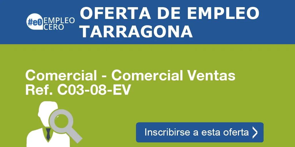 Comercial - Comercial Ventas Ref. C03-08-EV