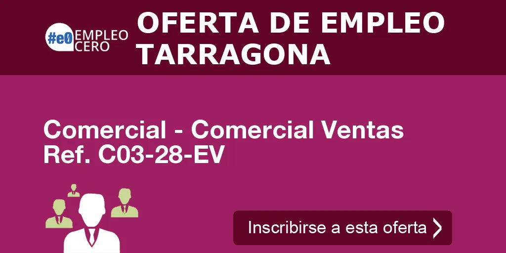 Comercial - Comercial Ventas Ref. C03-28-EV