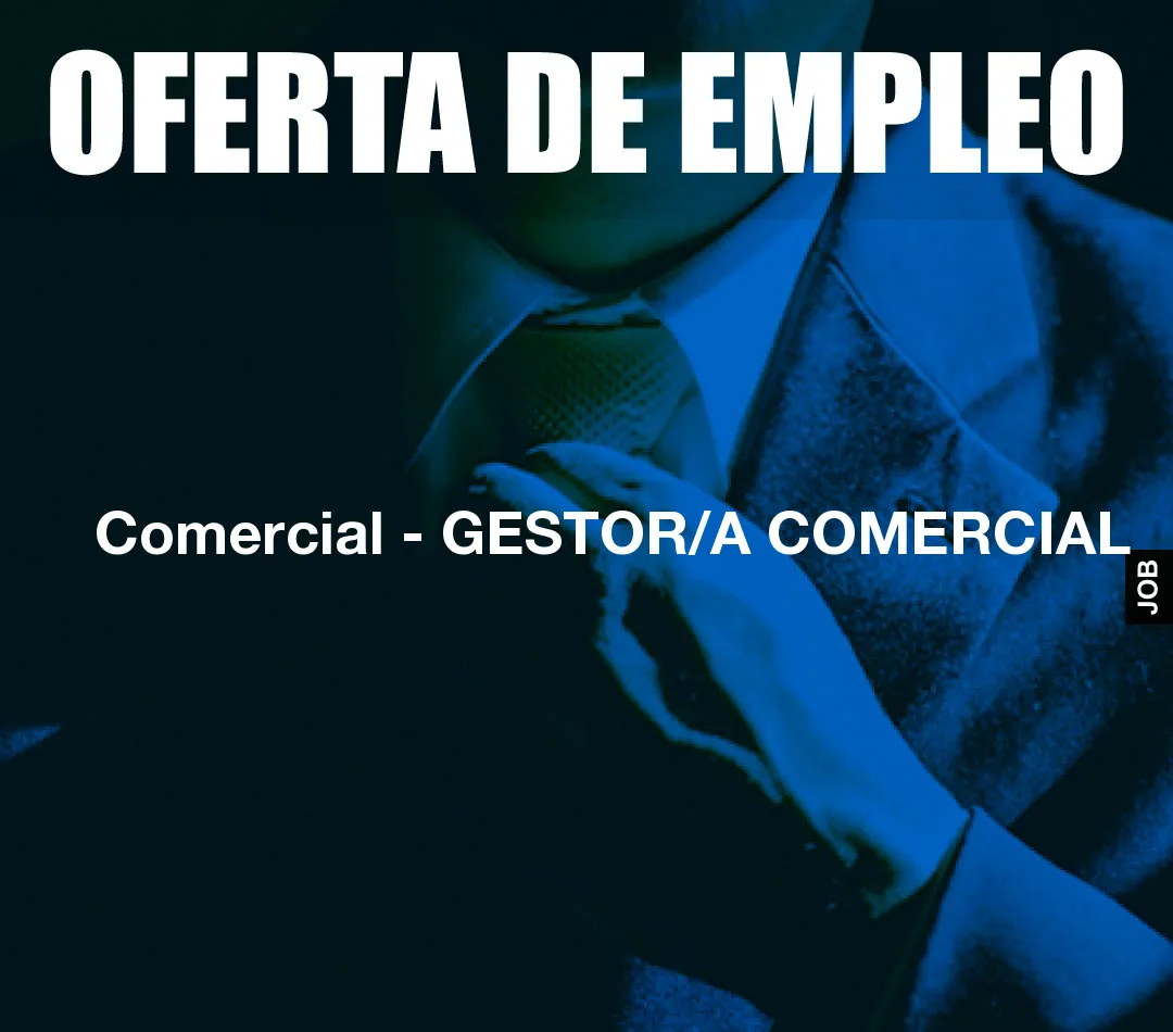 Comercial - GESTOR/A COMERCIAL