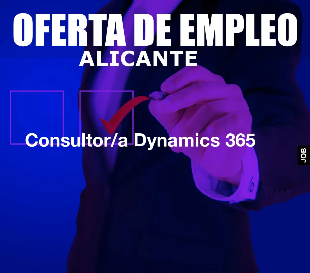 Consultor/a Dynamics 365