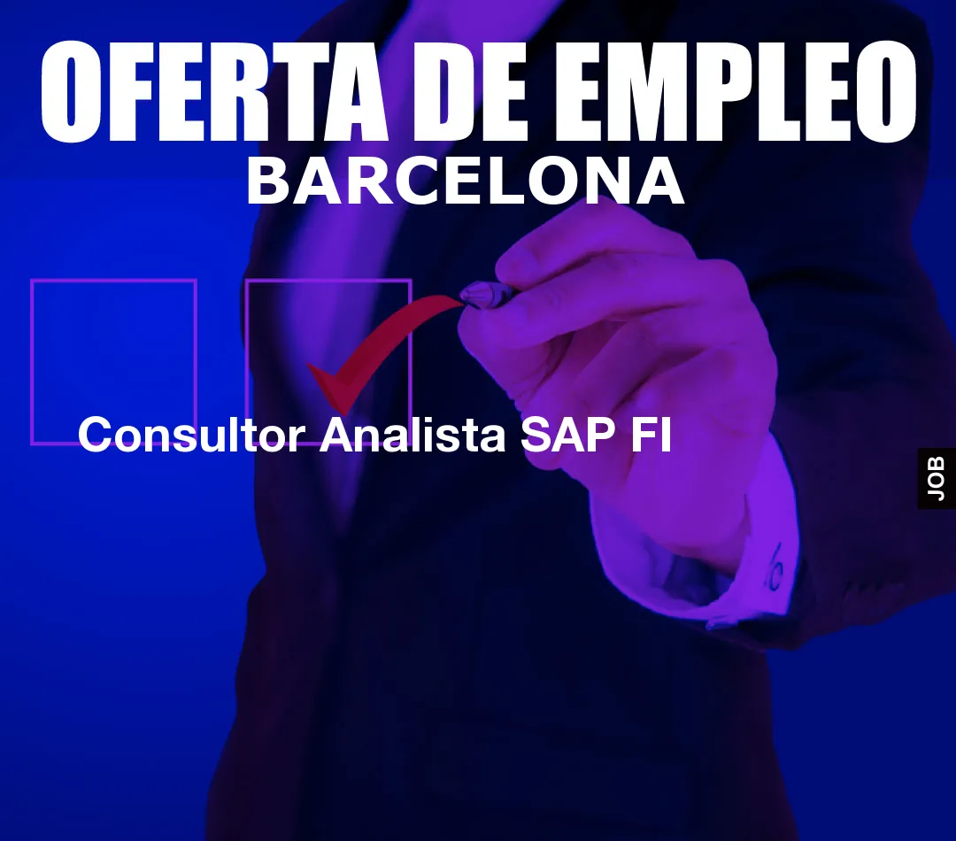 Consultor Analista SAP FI