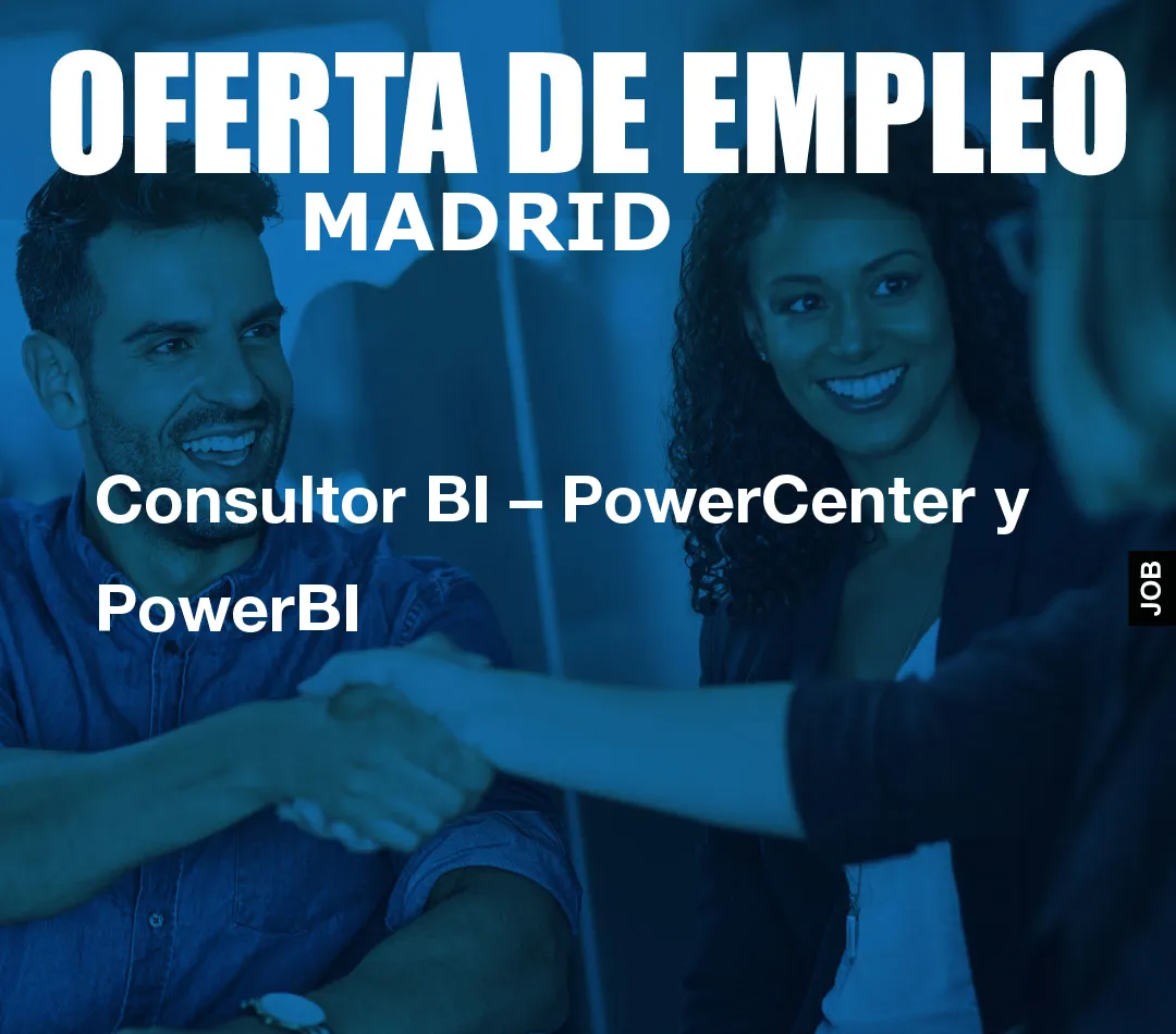 Consultor BI – PowerCenter y PowerBI