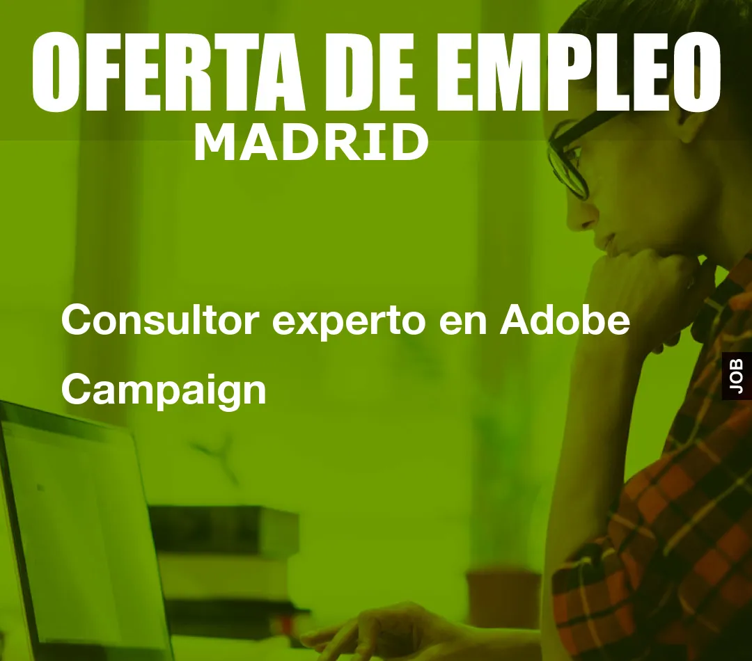 Consultor experto en Adobe Campaign