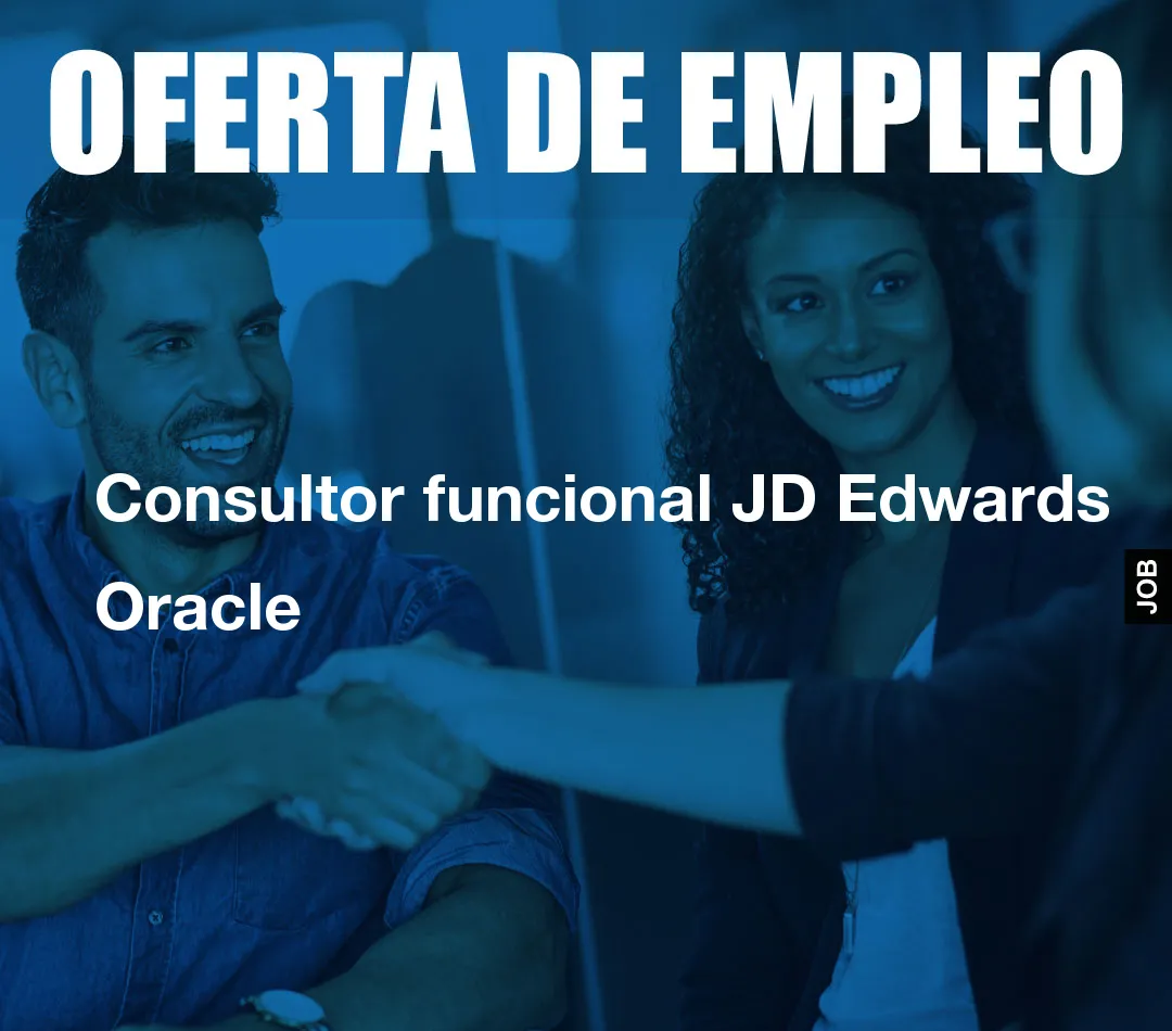 Consultor funcional JD Edwards Oracle
