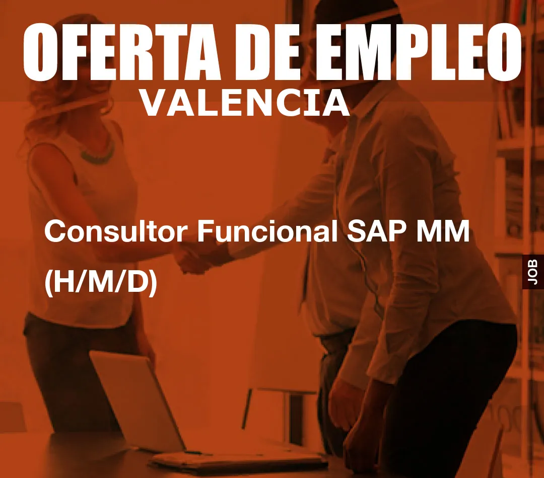 Consultor Funcional SAP MM (H/M/D)