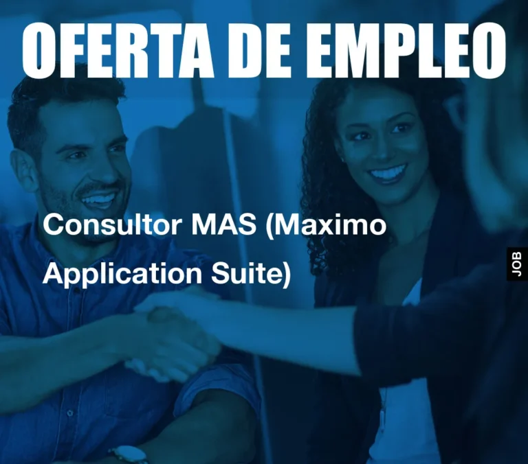 Consultor MAS (Maximo Application Suite)